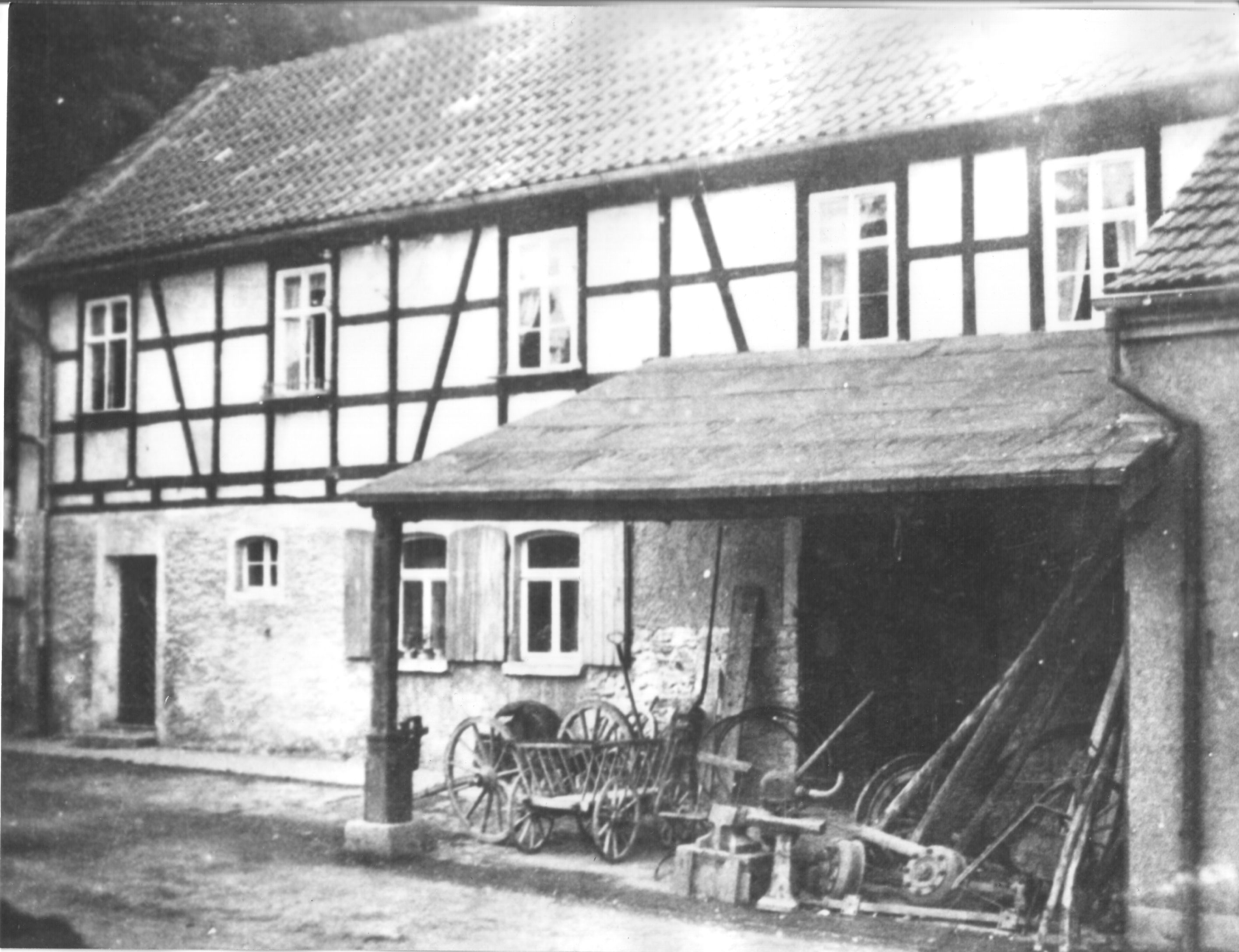 Die alte Schmiede in Kospoda